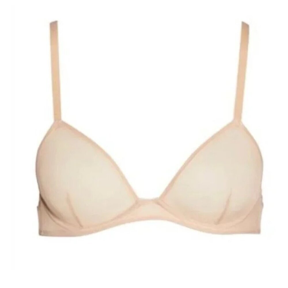 Free People Intimately Mesh Triangle Underwire Bra NWT 32C